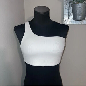Lululemon Ribbed Nulu Asymmetrical Yoga Bra Size 12